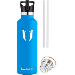 Outlet Kubek termiczny Super Sparrow 750ml odcienie niebieskiego + etui