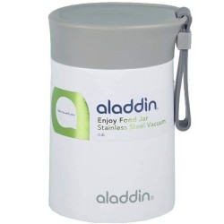 Outlet Termos obiadowy lunchbox Aladdin Enjoy Food 400 ml biały OPIS