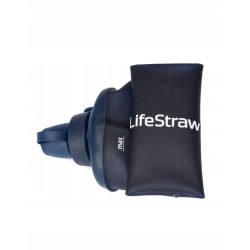 Outlet Miękki bidon (softflask) LifeStraw Peak Flex Squeeze 1000 ml szary