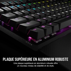 Outlet MECHANICZNA KLAWIATURA DO GIER CORSAIR K70 CORE RGB układ AZERTY
