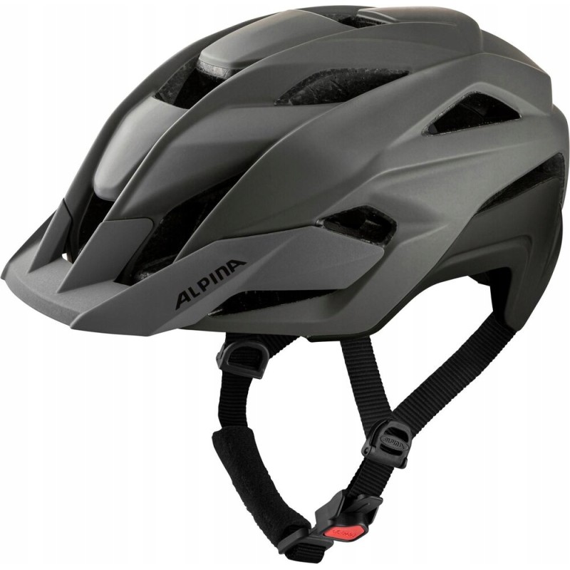 Outlet Kask Rowerowy Alpina Stan Mips Coffee Grey Matt rozmiar M 59-64m