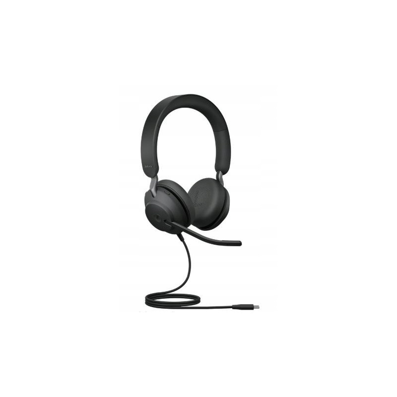 Outlet Zestaw słuchawkowy nauszny przewodowy Jabra 725543 USB-C stereo Outlet Zestaw słuchawkowy nauszny przewodowy Jabra 725543 USB-C stereo