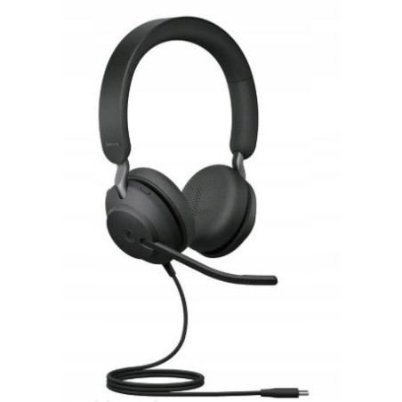 Outlet Zestaw słuchawkowy nauszny przewodowy Jabra 725543 USB-C stereo