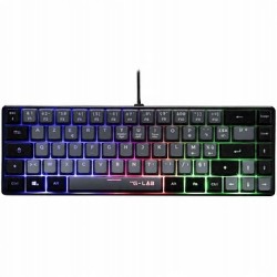 Outlet Klawiatura gamingowa membranowa przewodowa G-Lab Keyz-Hydro RGB