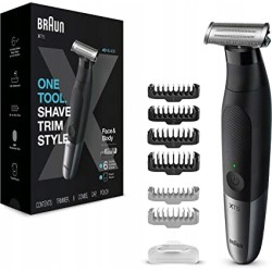 Trymer Braun BRAXT5200 czas pracy 45 min do stylizacji brody/ciała OPIS