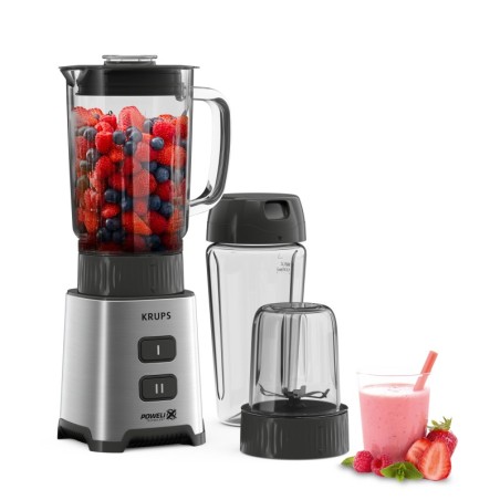 Blender kielichowy Krups KB17GD11 400 W srebrny/szary