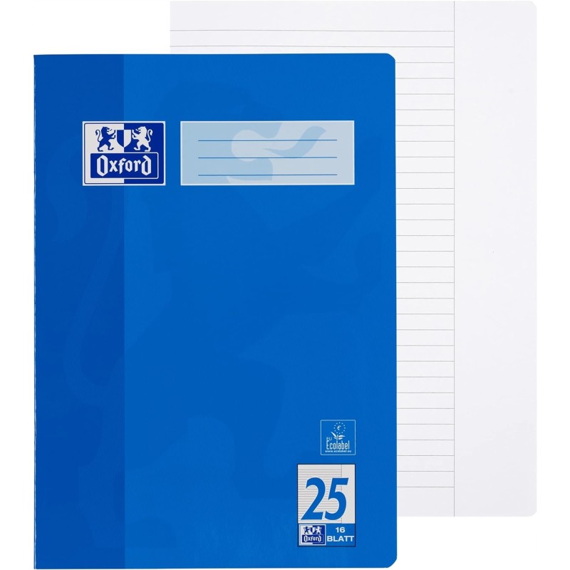 Outlet Zeszyt do ćwiczeń szkolny Hamelin Oxford School niebieskiA4 25kartek