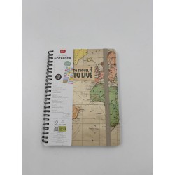 Outlet Legami Duży zeszyt w linię na spirali format A5 15 × 21 cm 160 stron