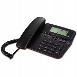 Telefon Philips M20B przewodowy tryb głośnomówiący czytelne przyciski