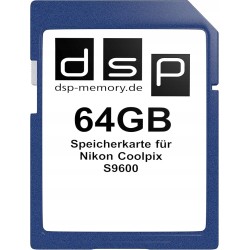 Outlet 64 GB karta pamięci do Nikon Coolpix S9600 Z-4051557425460 OPIS