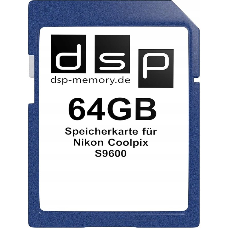 Outlet 64 GB karta pamięci do Nikon Coolpix S9600 Z-4051557425460 OPIS