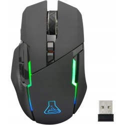 Outlet Myszka Bezprzewodowa The G-Lab SANS FIL Czarny 7200dpi RGB OPIS