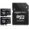 Amazon Basics Karta pamięci micro SDXC z pełnowymiarowym adapterem OPIS