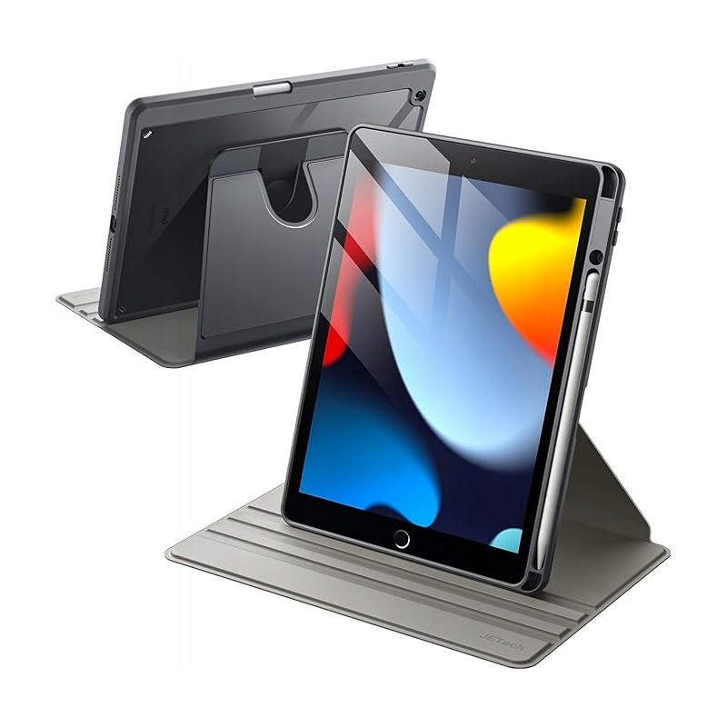Outlet JETech Obrotowe Etui dla iPad 9/8/7gen. 10,2 cala ramy TPU przód PU Outlet JETech Obrotowe Etui dla iPad 9/8/7gen. 10,2 cala ramy TPU przód PU