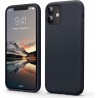 Outlet Etui silikonowe czarne Flyzoo Liquid Silicone do iPhone'a 11 6,1"