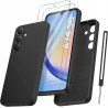 Outlet Etui ochronne Qasyfanc do Samsung Galaxy A34 5G z szkłem hartowanym