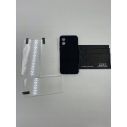 Etui Xxmbbjy do telefonu Motorola Moto E13 +3szt folii ze szkła hartowanego