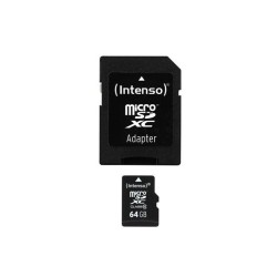 Outlet Karta pamięci SD Intenso 3413490 64 GB zapis 12 MB/s odczyt 20 MB/s