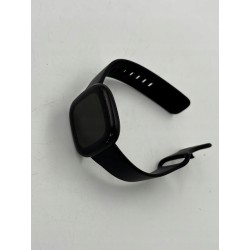 Outlet Smartwatch Fitbit Versa 3 czarny Bluetooth pulsometr krokomierz