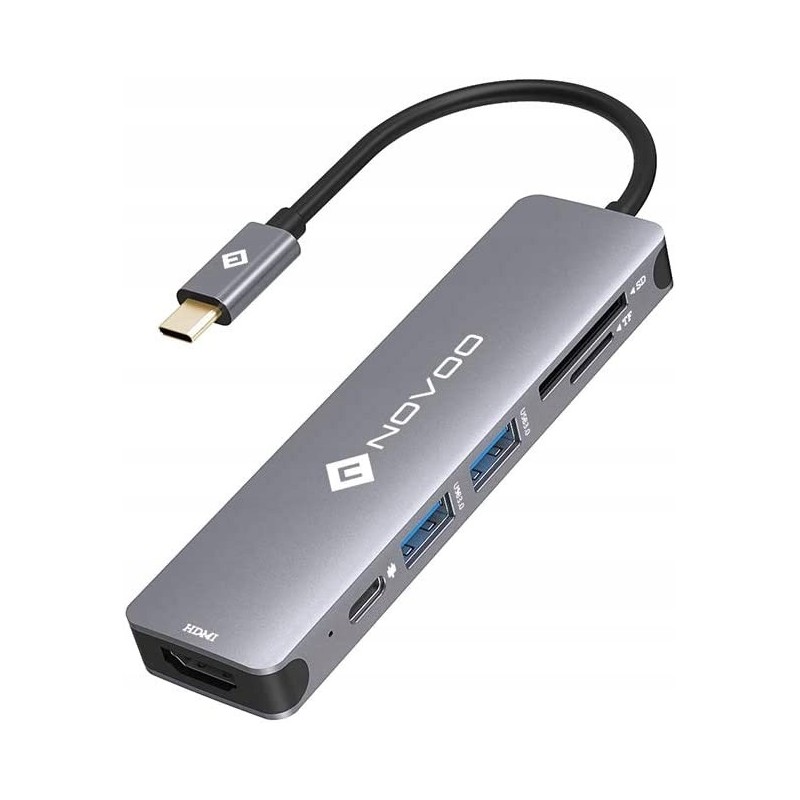 NOVOO Adattatore USB C Hub 9 in 1, Dual