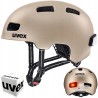 Kask miejski rowerowy UVEX CITY 4 58-61cm soft gold mat