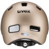 Kask miejski rowerowy UVEX CITY 4 58-61cm soft gold mat