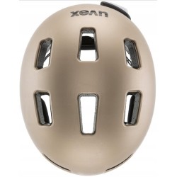 Kask miejski rowerowy UVEX CITY 4 58-61cm soft gold mat