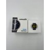 USZKODZONY Smartwatch Amazfit Active 2 Round czarny skórzany pasek OPIS