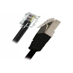 Outlet apm 570843 Przewód Adsl Rj11/Rj45 Złącza męskie/męskie długość 2m
