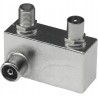 Outlet Adapter TZU 22 DVB-T Finder Axing TZU2165 wyjście DATA wtyczka IEC
