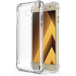 Outlet Silikonowe Etui Przezroczyste do Samsung Galaxy A3 2017 wzmocnione