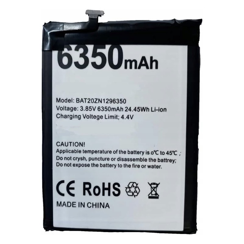 Tnikumall Bateria zamienna dla telefonu DOO-GEE S96 Pro 6350 mAh 3.85 V Tnikumall Bateria zamienna dla telefonu DOO-GEE S96 Pro 6350 mAh 3.85 V