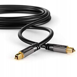 Outlet Kabel optyczny KabelDirekt 17 TOSLINK długość kabla 5m wielokanałowy