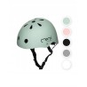 MoMi Kask dziecięcy MIMI zielony mat r. S 48-55cm ABS CE regulowany