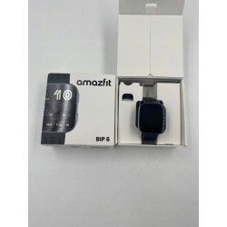 Outlet Zegarek Sportowy Smartwatch Amazfit Bip 6 Czarny AMOLED 5ATM GPS