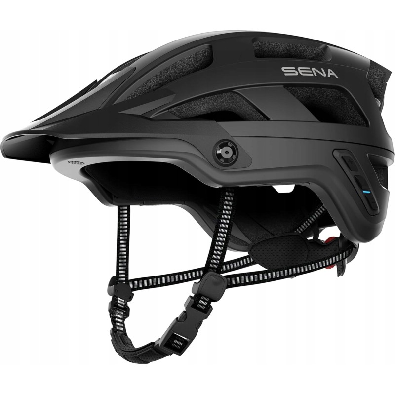 Kask rowerowy 55 - 59 cm - Sena M1 / M1 EVO Medium matowy czarny