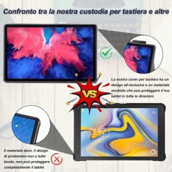 Zabatoco Włoska obudowa klawiatury do Lenovo Tab M10 10,3 cala