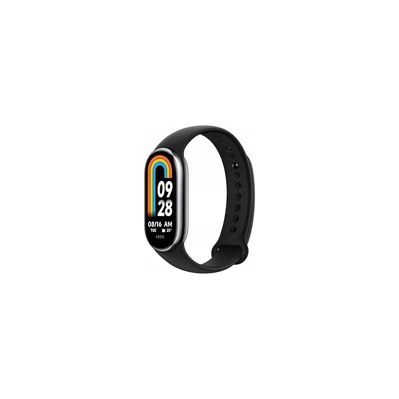 USZKODZONY Smartband Xiaomi Mi Band 8 Graphite Black BT krokomierz OPIS
