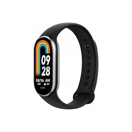 USZKODZONY Smartband Xiaomi Mi Band 8 Graphite Black BT krokomierz OPIS