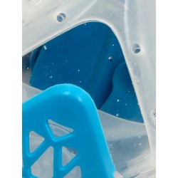 Outlet Maska do nurkowania pełnotwarzowa Cressi Java niebieski rozmiar S/M