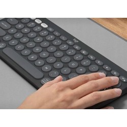 Outlet Klawiatura hybrydowa LOGITECH układ AZERTY Francuski Bluetooth