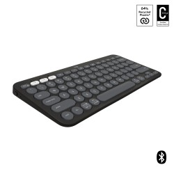 Outlet Klawiatura hybrydowa LOGITECH układ AZERTY Francuski Bluetooth