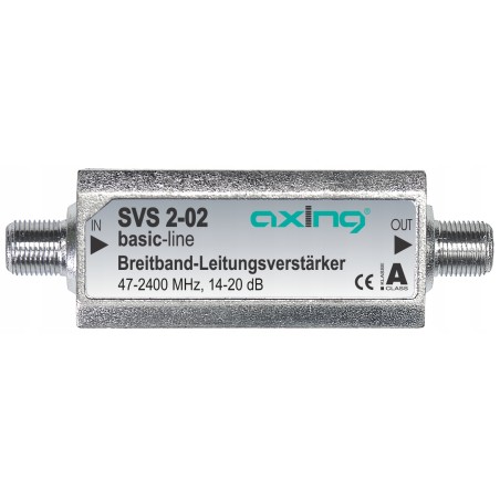 Outlet Wzmacniacz sygnału satelitarnego Axing SVS 2-02 pasmo 47 - 2400 MHz