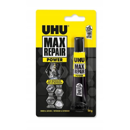 Outlet UHU 45820 Max Repair Extreme klej gumowy naprawczy 20 g mocny