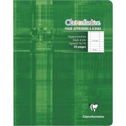 Outlet Clairefontaine notatnik 32 strony 17x22 cm 90g 4mm 16/16 OPIS