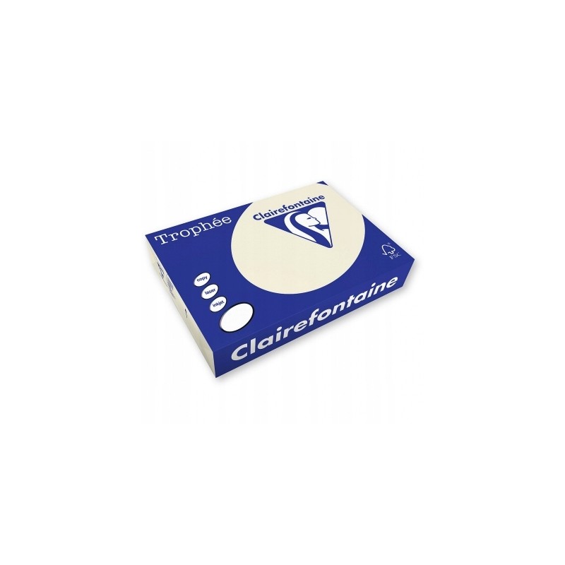 Papier biurowy do drukarki Clairefontaine format A4 120g 250 arkuszy OPIS