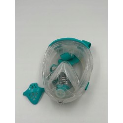 Outlet Maska do nurkowania pełnotwarzowa Cressi Java niebieski rozmiar L/XL