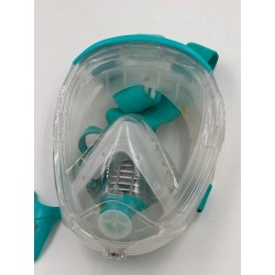 Outlet Maska do nurkowania pełnotwarzowa Cressi Java niebieski rozmiar L/XL