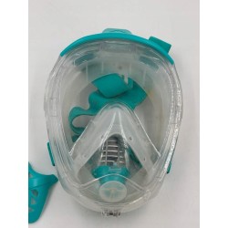 Outlet Maska do nurkowania pełnotwarzowa Cressi Java niebieski rozmiar L/XL