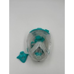 Outlet Maska do nurkowania pełnotwarzowa Cressi Java niebieski rozmiar L/XL